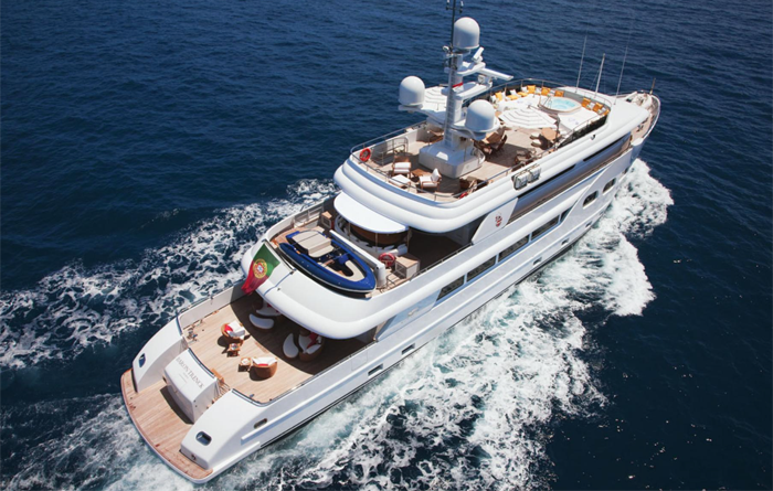 Baron trenck yacht for charter with Ocean5