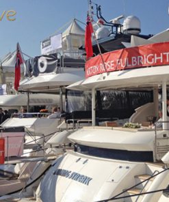 Branding on yachts in Cannes with Ocean5
