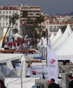 Branding and dock tents in Cannes
