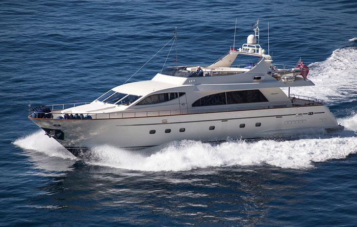 Charter Yacht Leonida II cruising