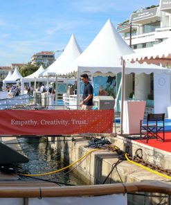 Yachts at Cannes events - Ocean Five