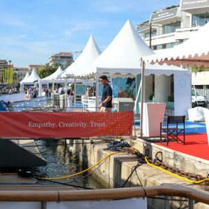 Yachts at Cannes events