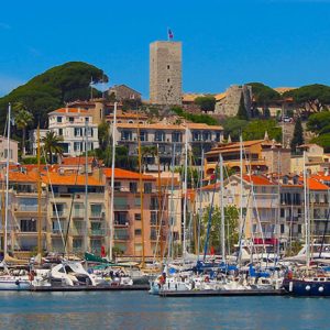 Cannes Port view - Ocean5 crewed yacht hire
