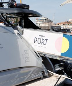 Welcome to Amazon Port's yacht at Cannes Lions