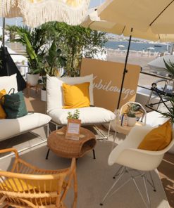 Hubilo & Bizabsh cozy branding at Cannes Lions