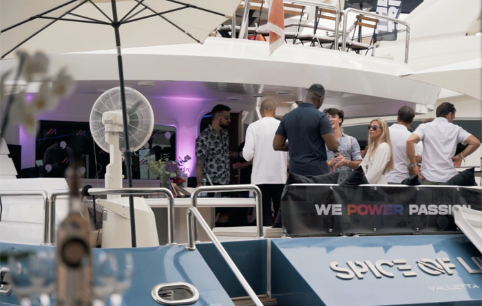 Relaxed and productive events onboard yachts at Cannes events