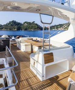 Sun deck view of Absolute yacht - Ocean5